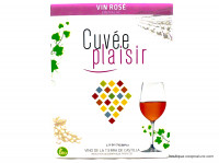 Vin Rosé Cuvée Plaisir Bio 3L