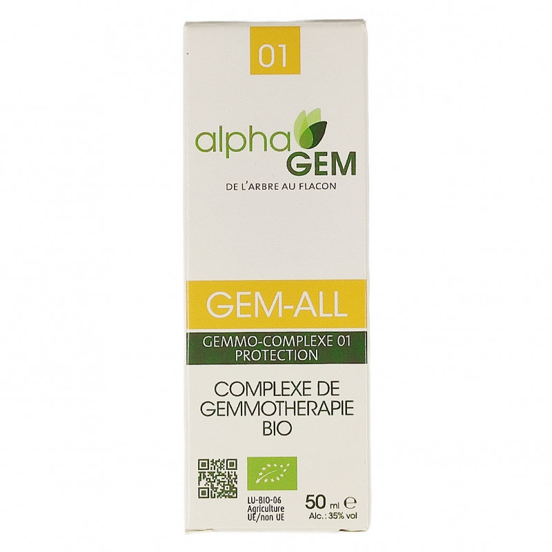 Complexe de Gemmotherapie Bio Gem-ALL 50 ml