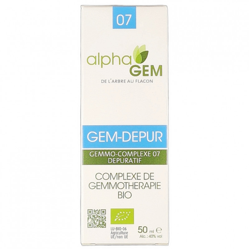Complexe de Gemmothérapie Bio Gem-Depur Bio 50ml