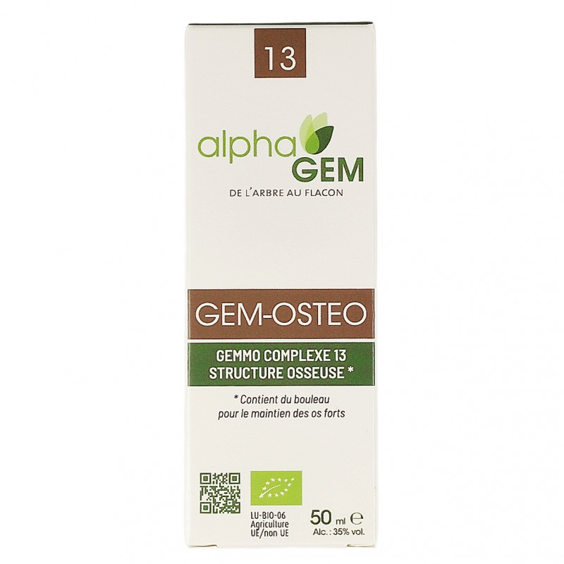 Complexe de Gemmotherapie 13 Bio Gem-Osteo 50 ml