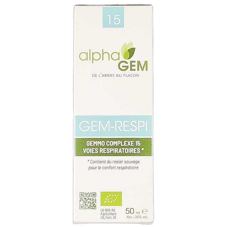 Gemmo Complexe Voies Respiratoires Gemi-Respi Bio 50ml