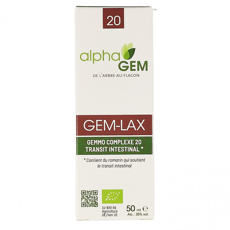 Complexe de Gemmotherapie Bio Gem-Lax 50 ml Bio