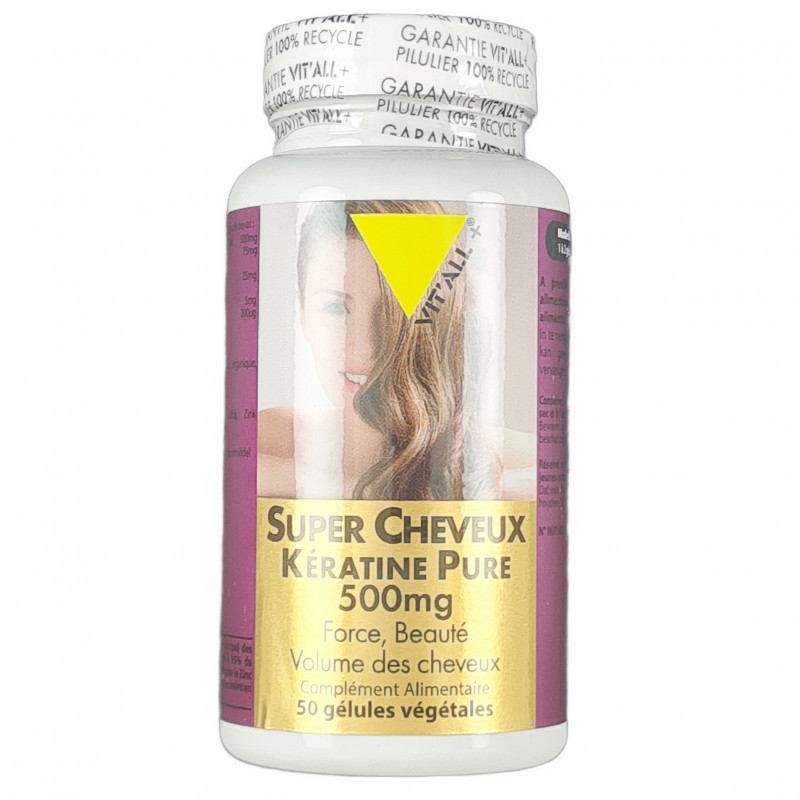 Super Cheveux Kératine Pure 50 gélules végétales