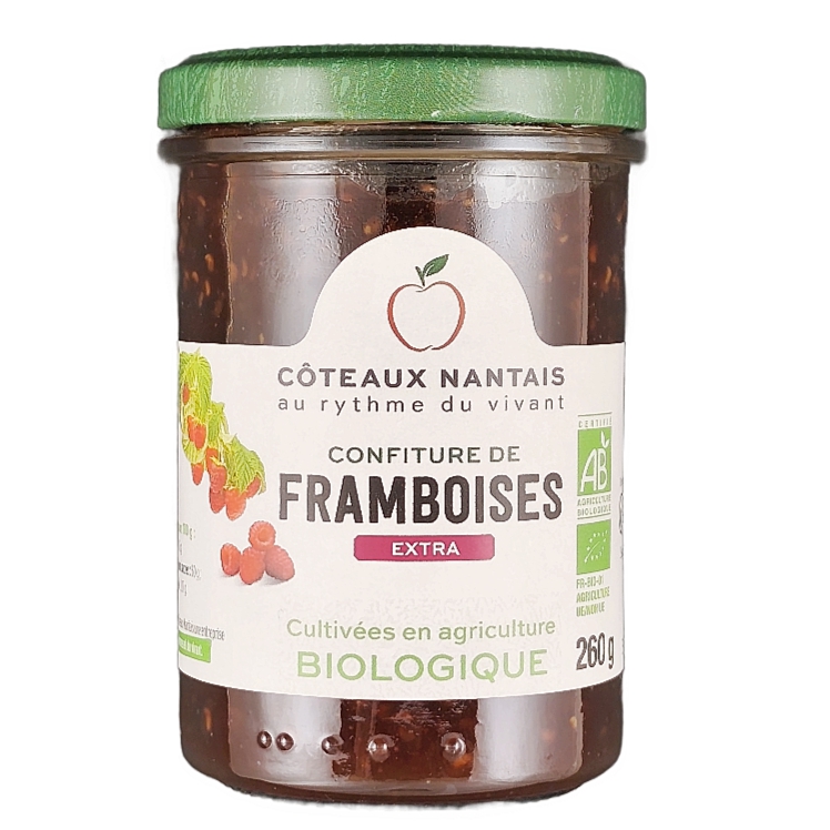 Confiture de Framboise 260g Bio