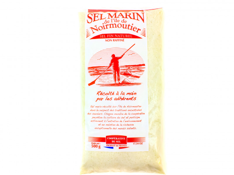 Sel marin de l'ile de Noirmoutier 500g