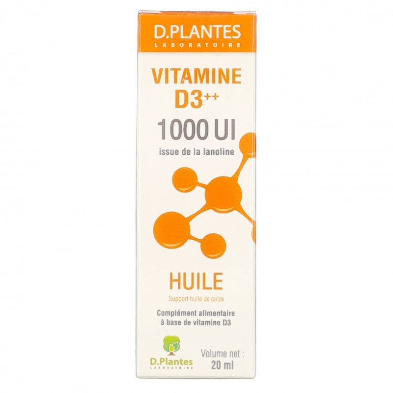 Vitamine D3 1000UI Issue de Lanoline 20ml