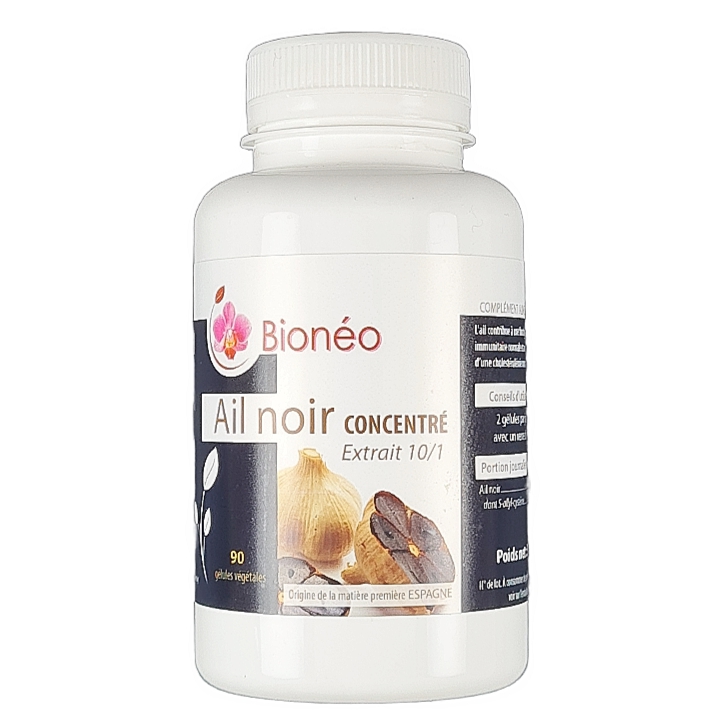 Ail Noir Concentré 90 Gélules Végétales