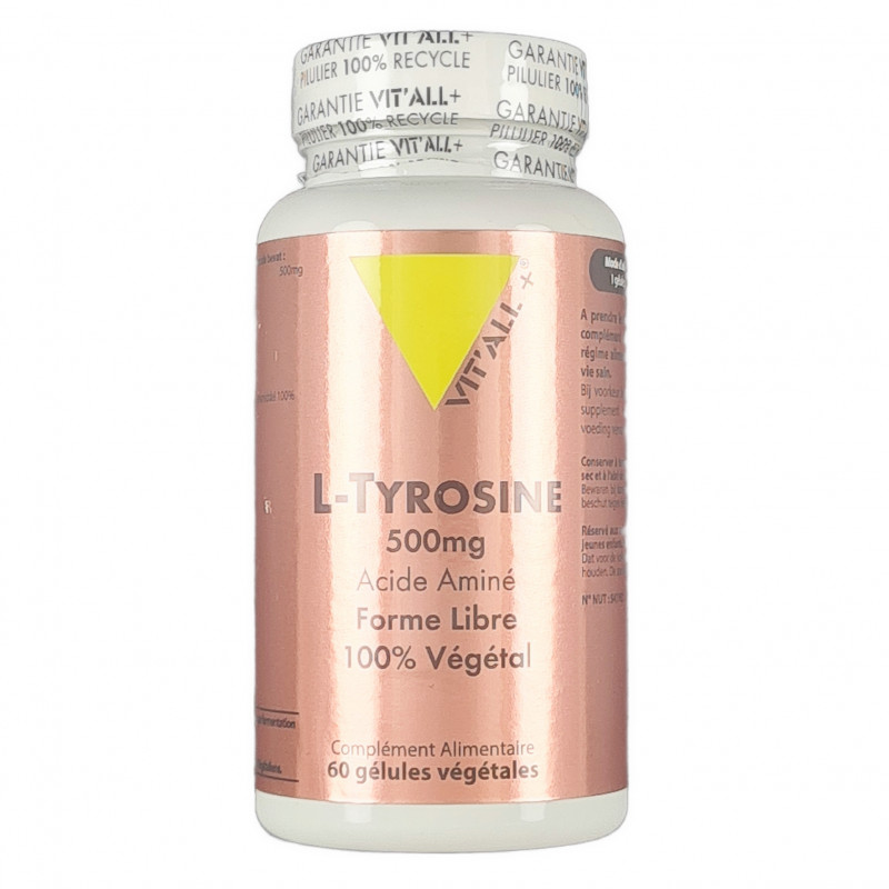 L-Tyrosine 500mg 60 gélules