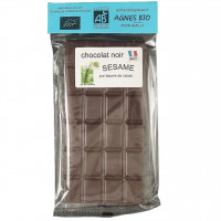 Chocolat Noir Sésame 100g Bio