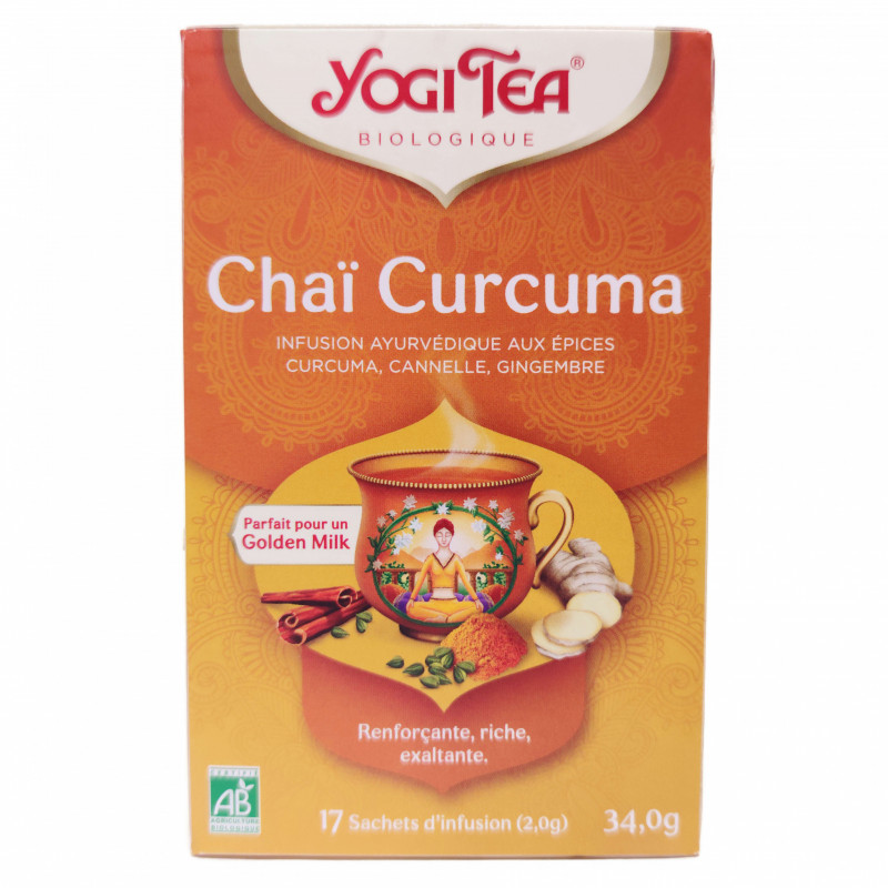 Chaï Curcuma Bio 17 Sachets