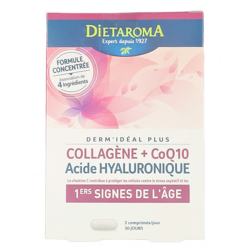 Collagène + CoQ10 Acide Hyaluronique 60 comprimés