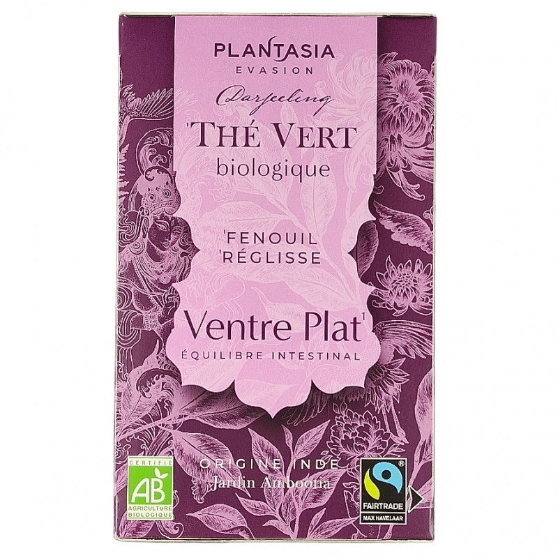 Thé Vert Ventre plat x18 32,40g Bio