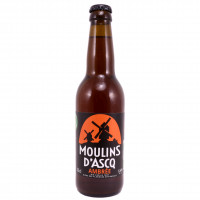 Bière Ambrée Moulin d'Ascq Bio 33cl