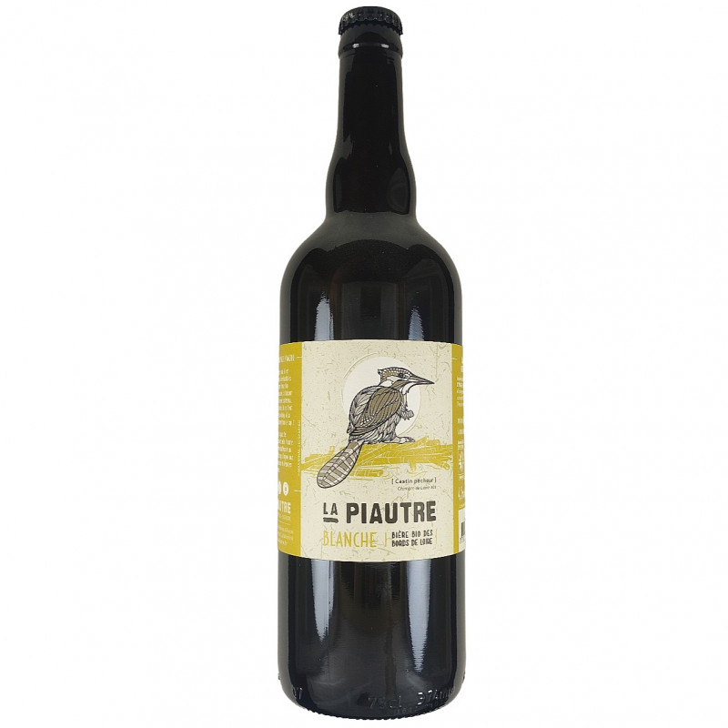 Bière Blanche la Piautre 75cl