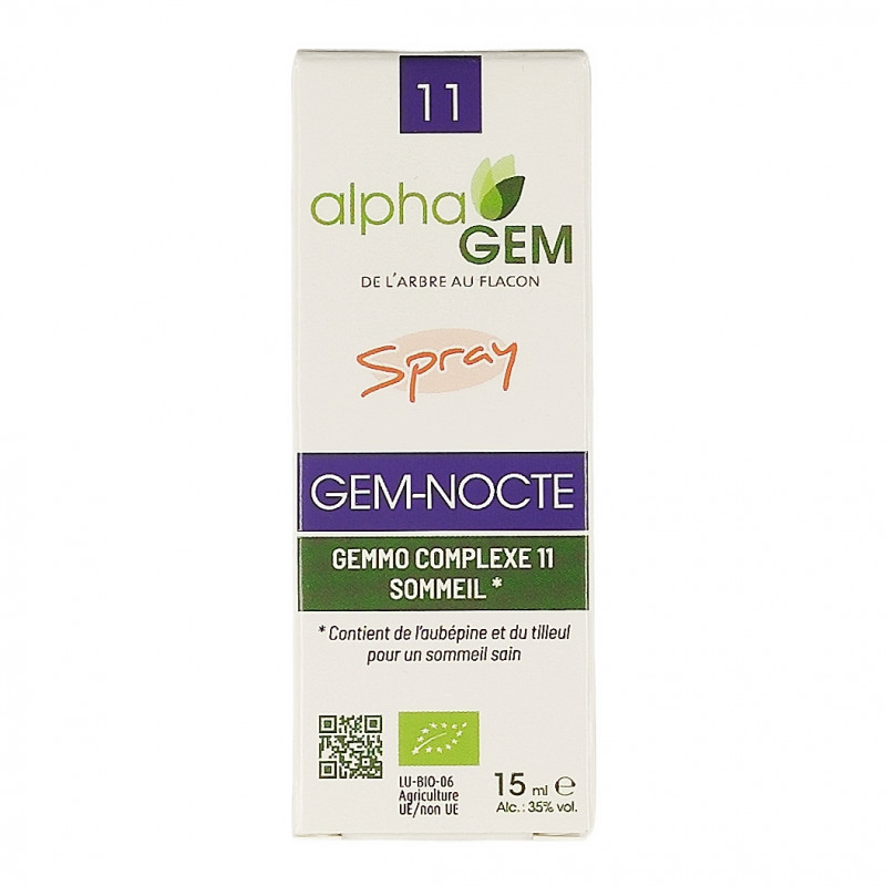Complexe de Gemmotherapie Bio Gem-Nocte Spray 15 ml Bio