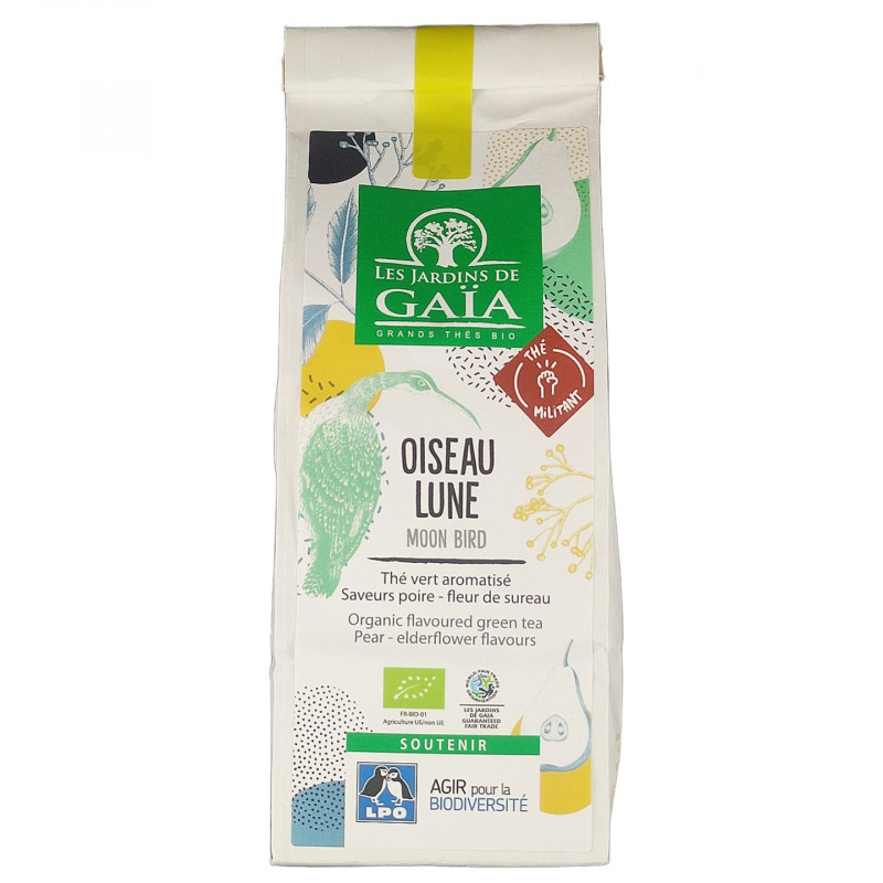 Thé Vert Aromatisé Oiseau lune 100g Bio