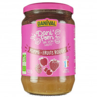 Dani'Pom Purée Pomme Fruits Rouges Bio 700g