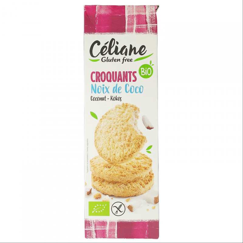 Biscuits Croquants Noix de Coco Sans Gluten Bio 150g