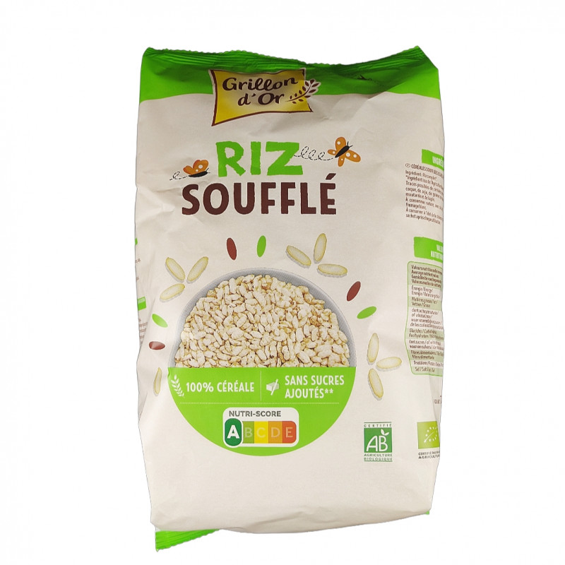 Riz Complet Soufflé Nature 200g Bio