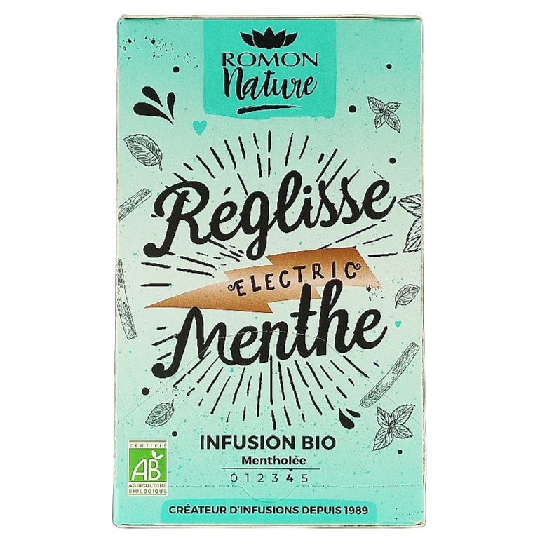Tisane Réglisse Menthe x16 Bio