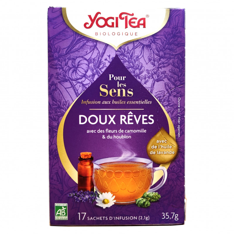 Infusion Doux Rêves Pour les Sens Bio 17 sachets