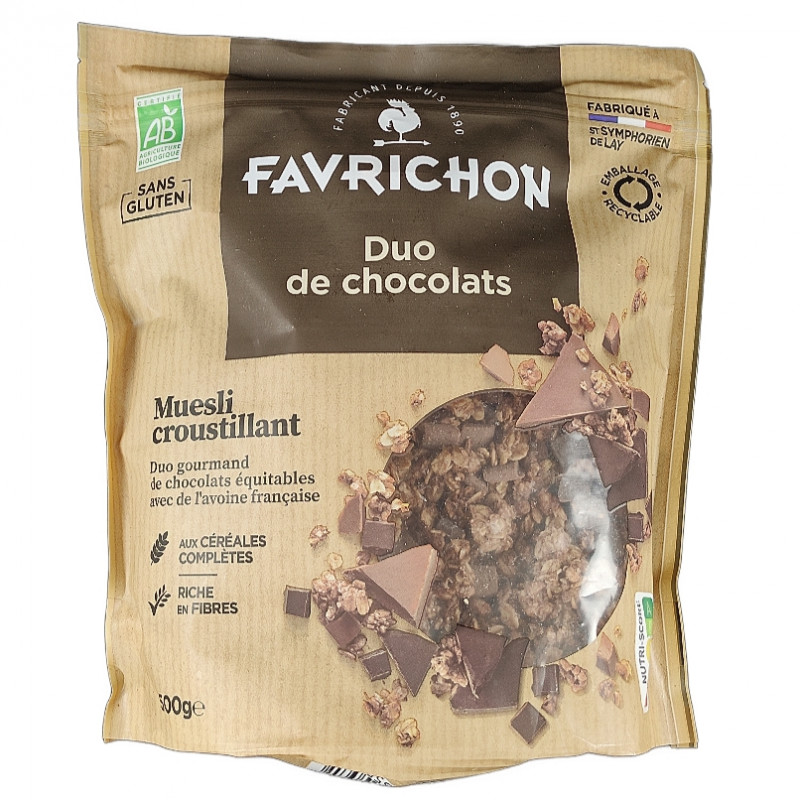 Céréales Muesli Duo de Chocolats 500g Bio