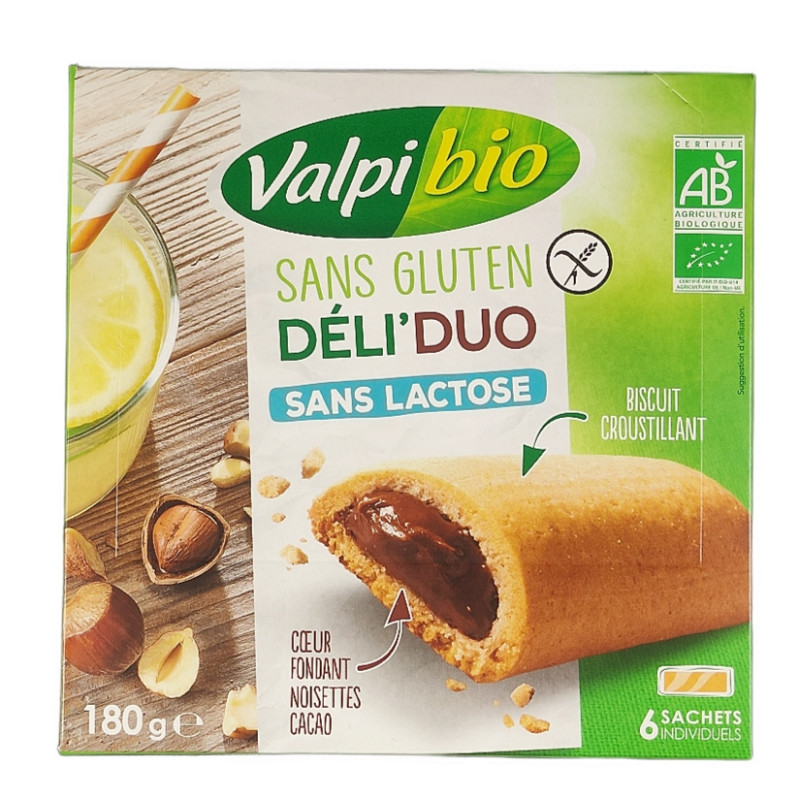 Biscuit Croustillant Déli'Duo Sans Gluten 180g Bio