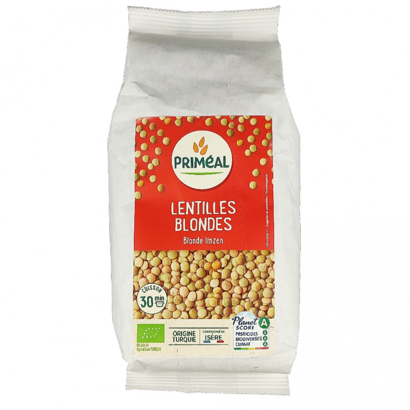 Lentilles Blondes 500g Bio