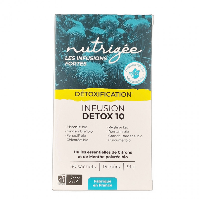 Infusion Détoxification 10 x30 Sachets 39g Bio