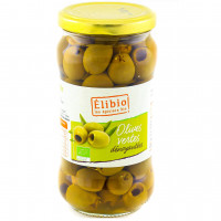 Olives Vertes Dénoyautées Bio 350g