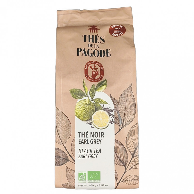 Thé Noir Earl Grey 100g Bio