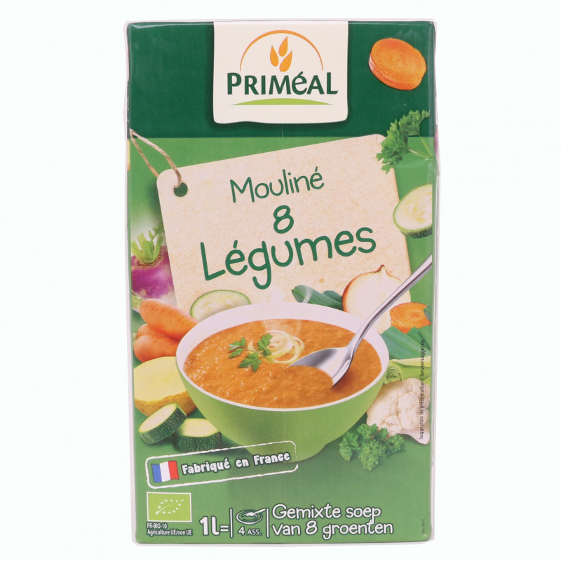 Mouliné 8 Légumes Bio 1L