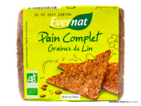 Pain Complet aux Graines de Lin Bio 500g