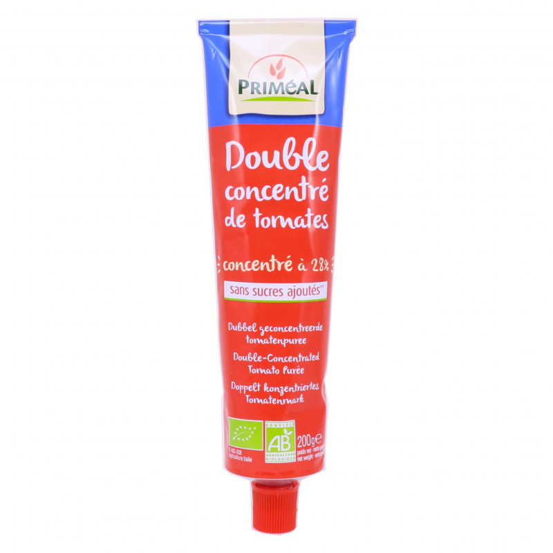 Double Concentré (28%) de Tomates Bio 200g