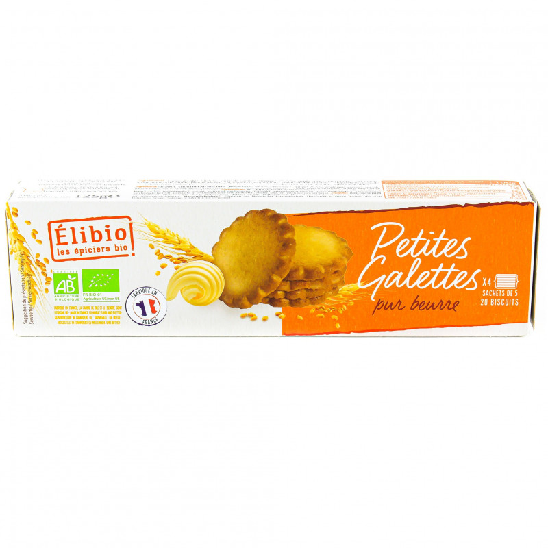 Biscuits Petites Galettes Pur Beurre Bio 125g