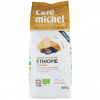 Café d'Éthiopie Moka Guji Grains Bio 500g