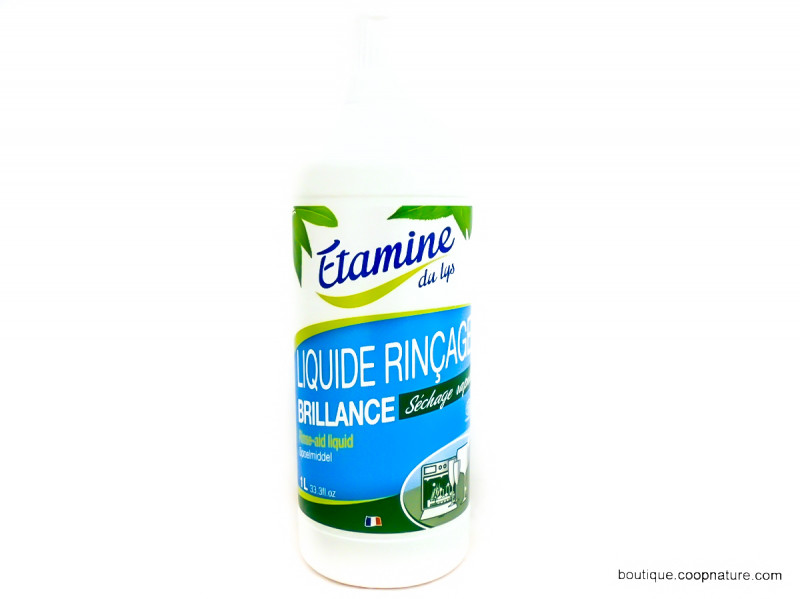 Liquide de Rinçage Lave-vaisselle Ecocert 1L