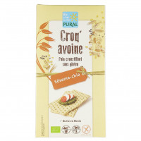 Croque Avoine Sésame Chia Sans Gluten Bio 160g