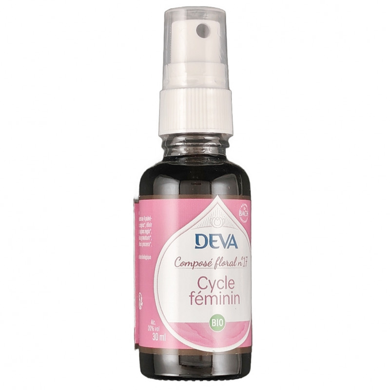 Composé Floral n°17 Cycle Féminin Bio 30 ml