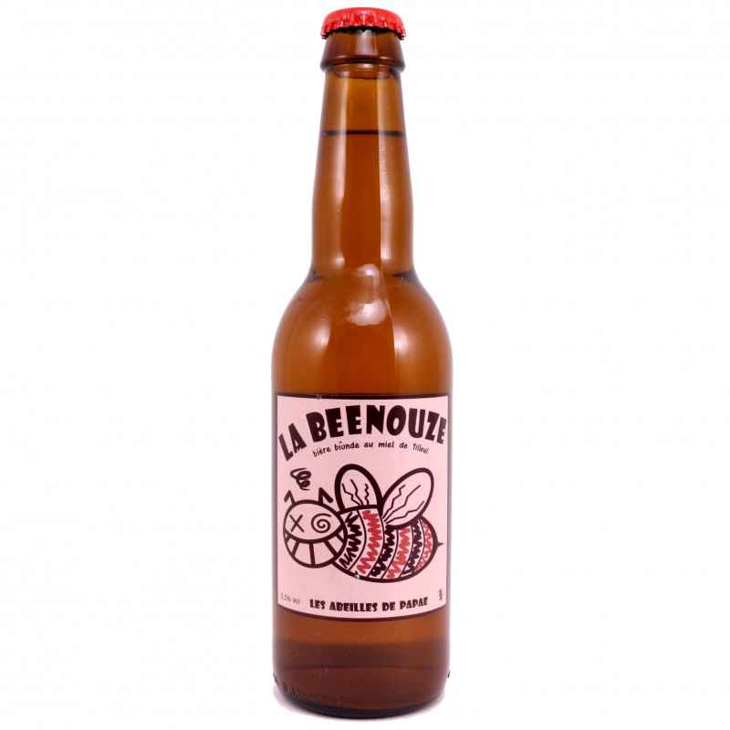 La Beenouze Bière Blonde au Miel de Tilleul Bio 33cl