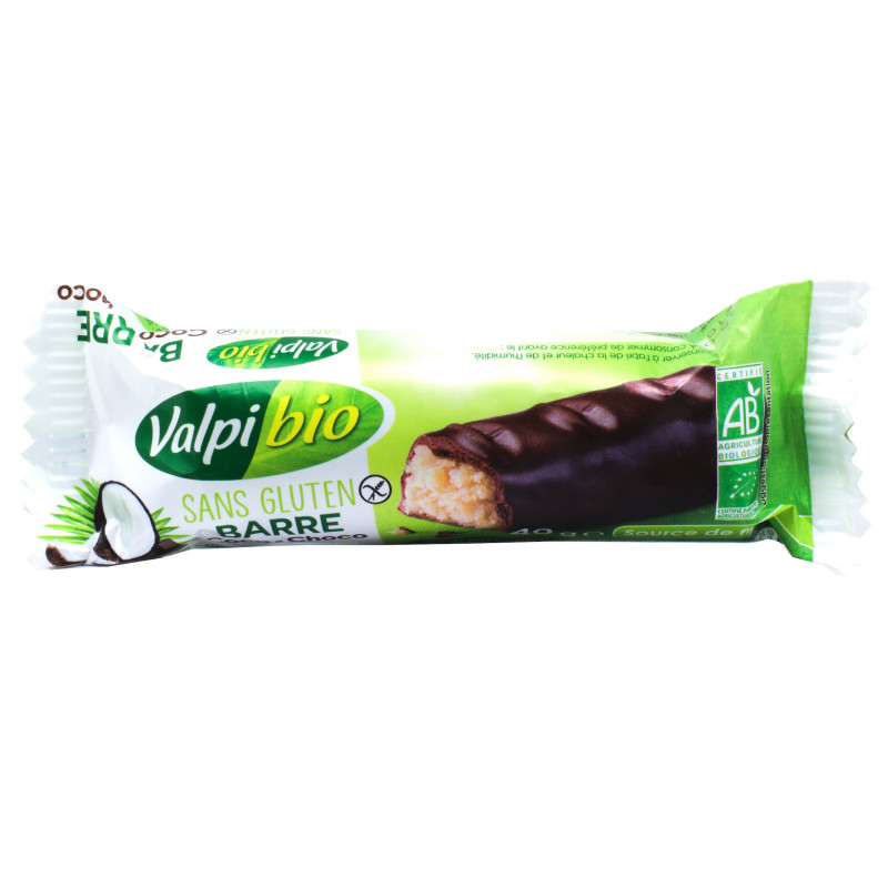Barre Coco Choco Sans Gluten Bio 40g