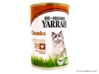 Chats Pâté au Poulet Bio 405g