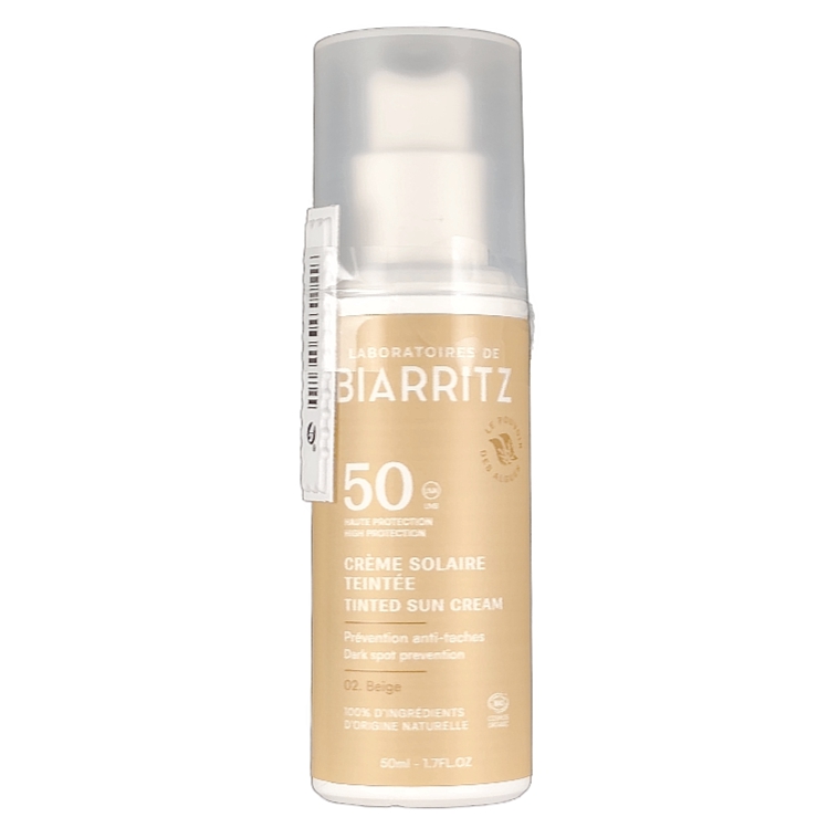Crème Solaire Teintée Visage SPF50 Beige 50ml