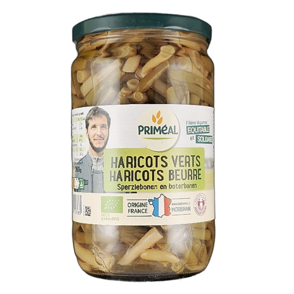 Haricots Verts/Haricots Beurre 660g Bio