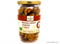 Marrons Entiers d'Ardèche au Naturel Bio 420g