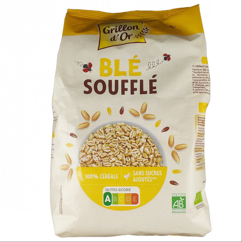 Blé Soufflé 200g Bio