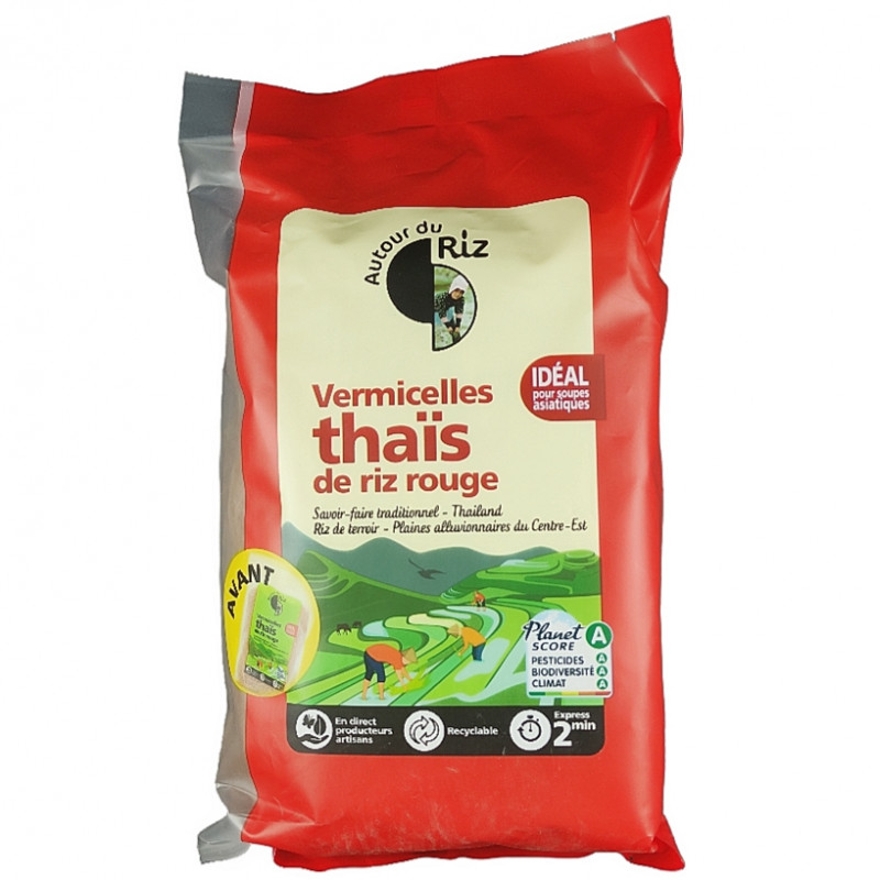 Vermicelles Thaïs de Riz Rouge 240g Bio