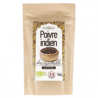 Recharge Poivre Noir Grain Indien 100g Bio