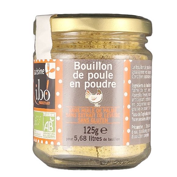 Bouillon de Poule en Poudre 125g Bio