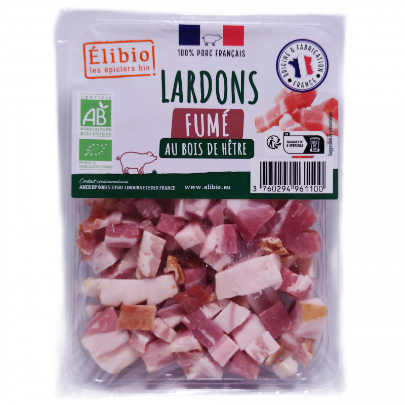 Lardons Fumés Bio 100g